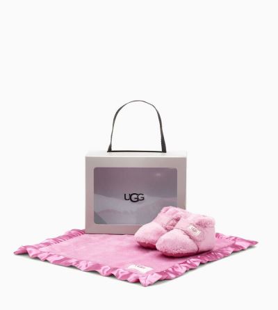UGG Bixbee Bootie and Lovey Blanket Boots for Baby - Pink India